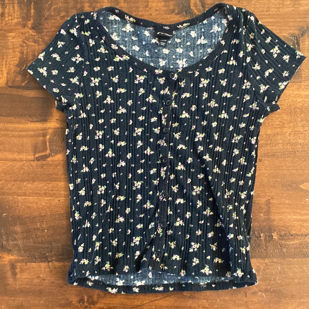 Art Class Shirts & Tops Button Front Shirt